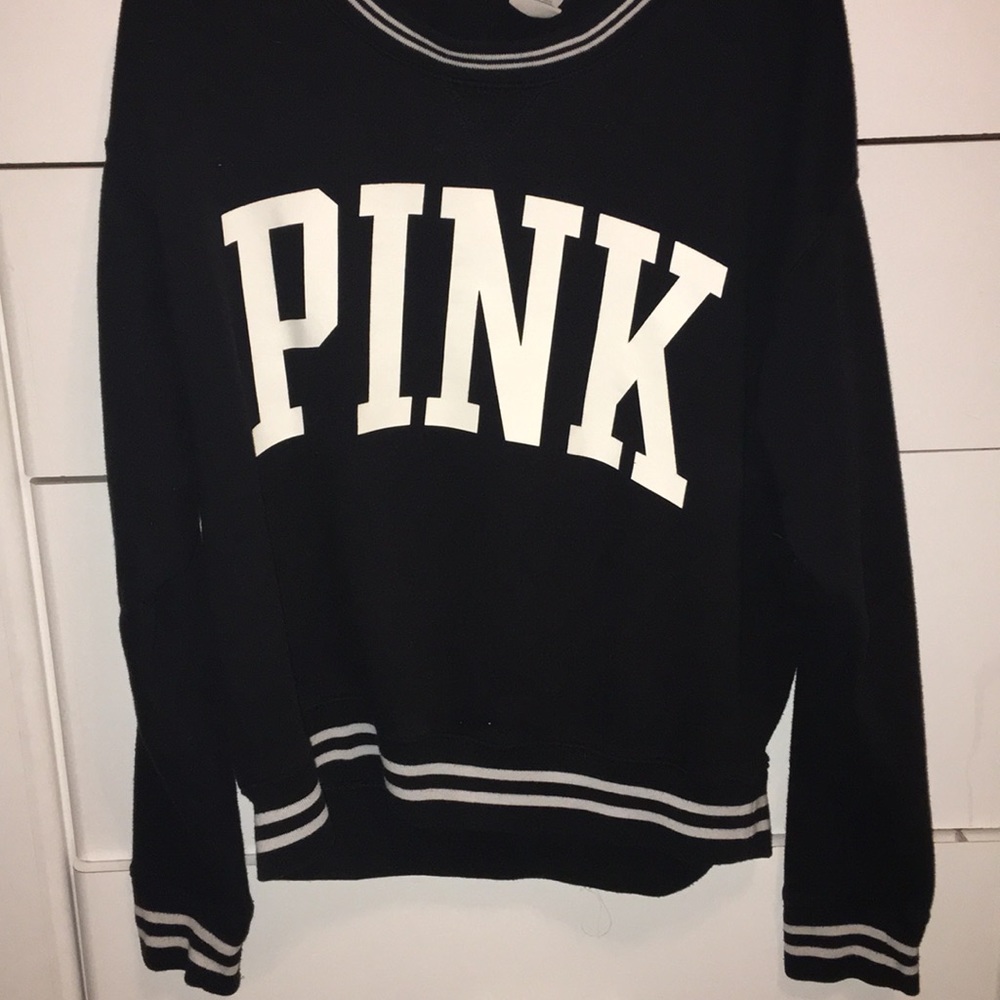 Pink crew neck